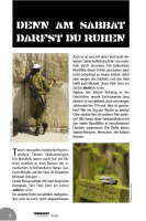 Denn am Sabbat darfst du ruhen